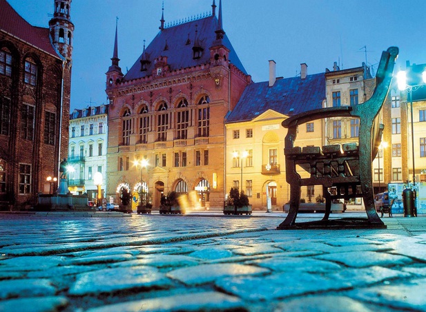 Torun in Poland - City view