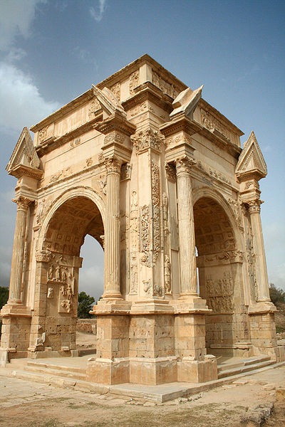Leptis Magna in Libya - Ancient relics