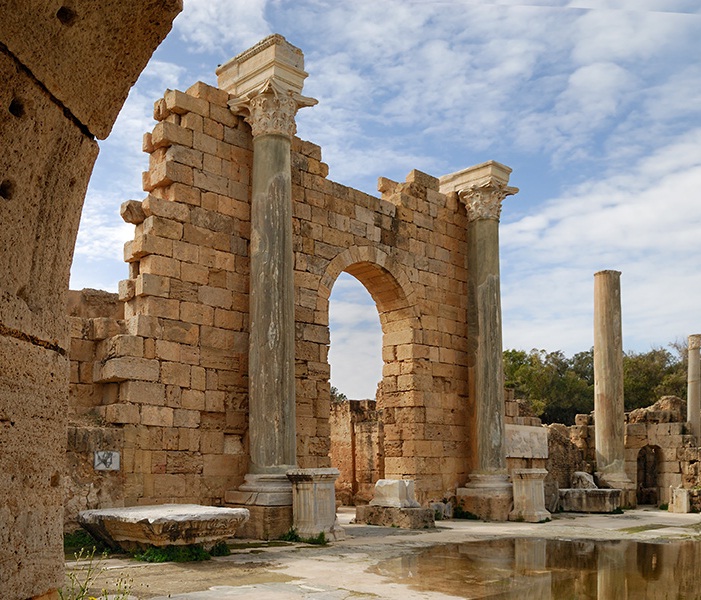 Leptis Magna in Libya - Ancient ruins