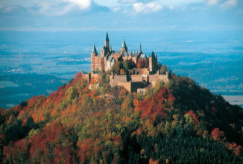 Hohenzollern Castle, Germany - Beatiful view of the castle
