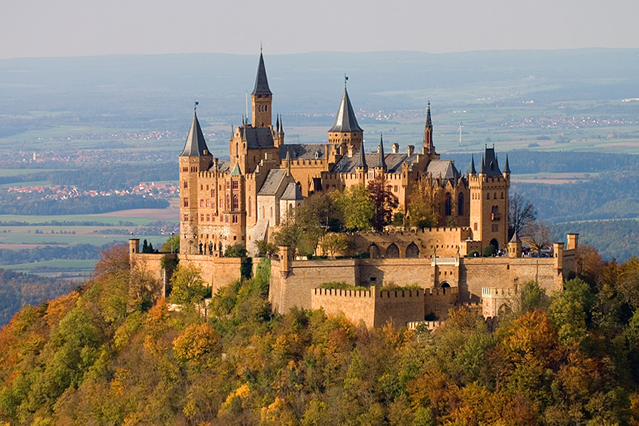Hohenzollern Castle, Germany - Beautiful view of the castle