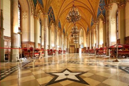 Hohenzollern Castle, Germany - Inside view of the Count
