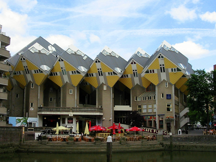 Cube Houses, Netherlands - General view