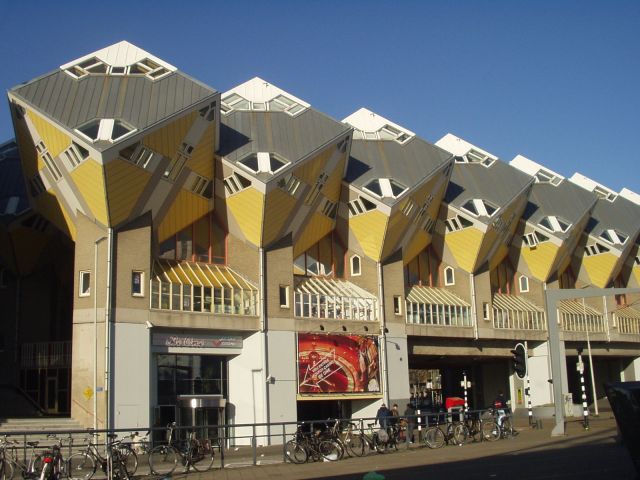 Cube Houses, Netherlands - Unique design