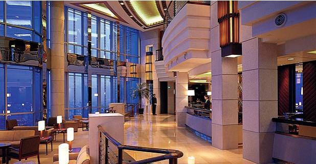 Grand Hyatt, Shanghai, China - The lobby