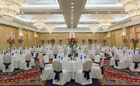 The Ritz-Carlton Hotel in Moscow, Russia - Splendid ballroom