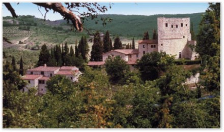 Castle of Tornano - General view
