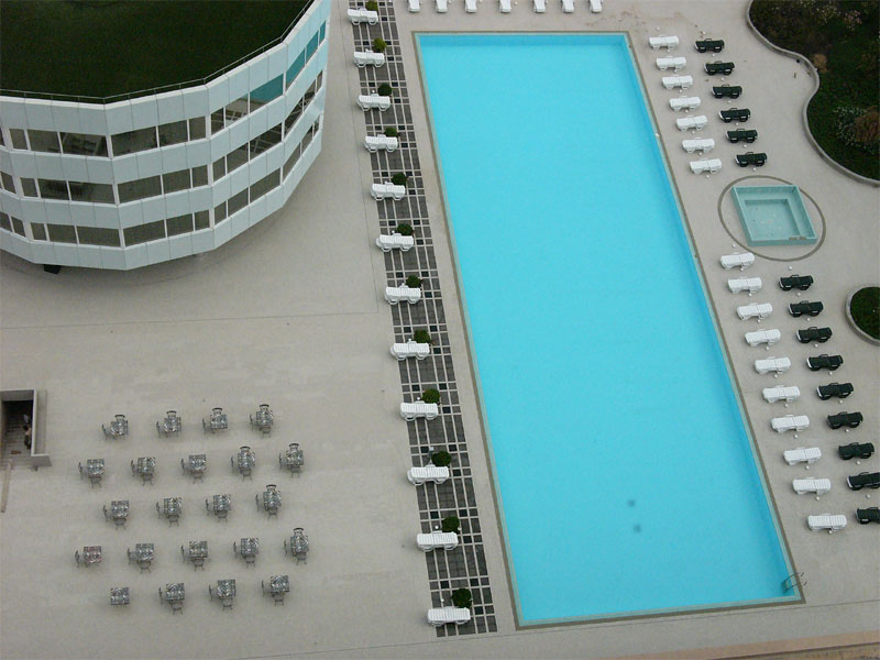 The Marmara Antalya Hotel - Aerial view of the hotel