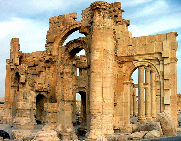 Palmyra in Syria  - Roman ruins