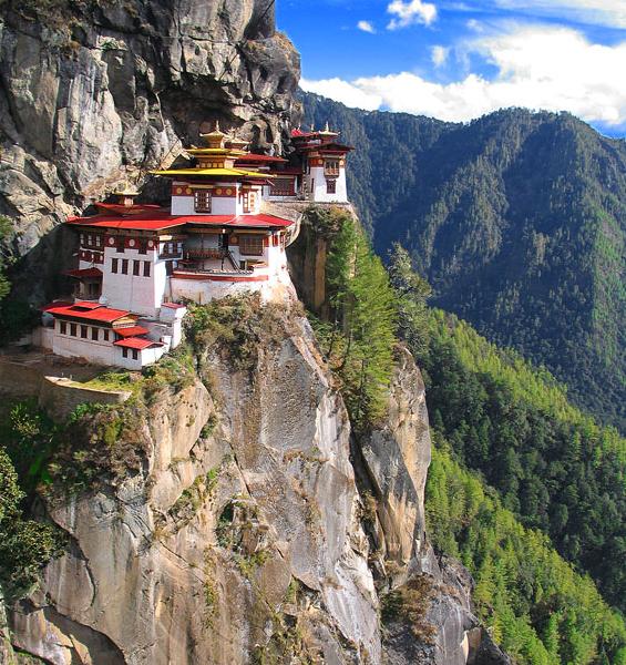 Taktshang in Bhutan - Beautiful landscape