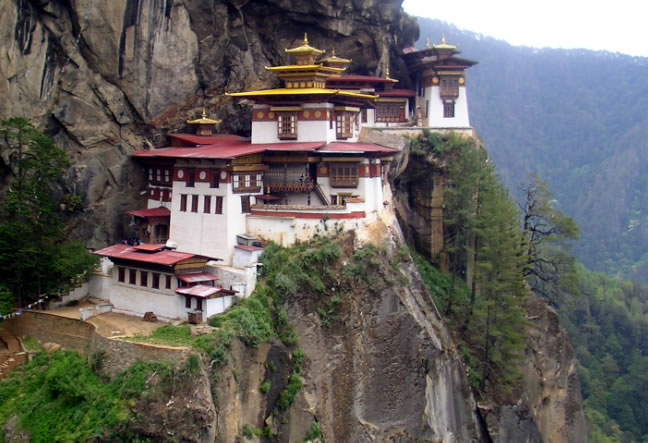 Taktshang in Bhutan - General view