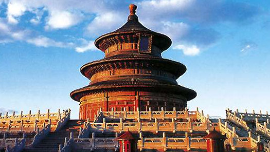 Temple of Heaven in China - General view of the temple