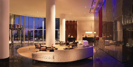 Intercontinental Dubai-Festival City - Lobby of the hotel