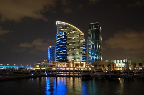 Intercontinental Dubai-Festival City - Night view