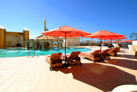 The Raffles Hotel Dubai - Swimming pool view