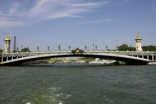 Alexander Bridge in Paris, France - General view