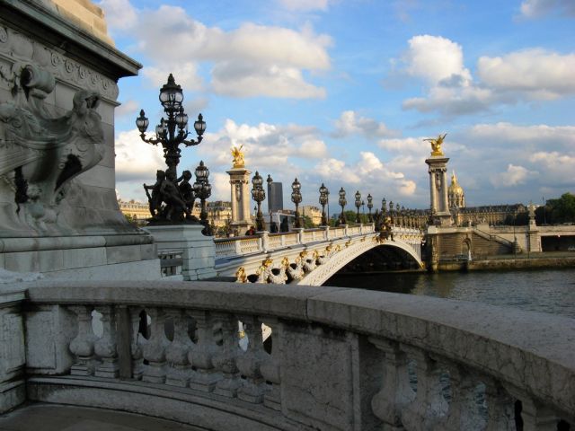 Alexander Bridge in Paris, France - Splendid architecture