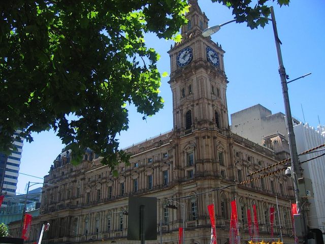 GPO in Melbourne, Australia - Exterior view