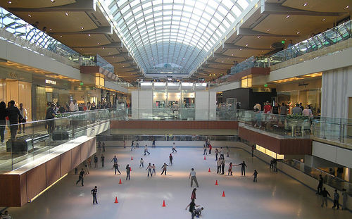 The Galleria in Houston, USA - Inside view 