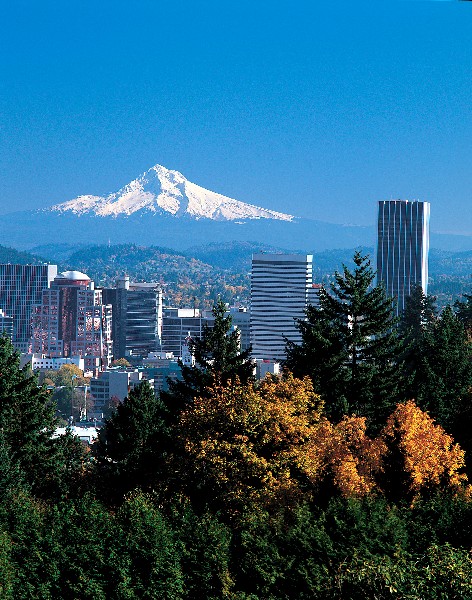 Portland in Oregon, USA - General view
