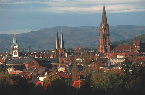 Freiburg in Germany - General view