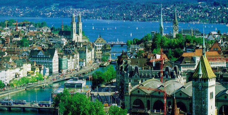 Clinic Pyramid, Zurich - General view of Zurich