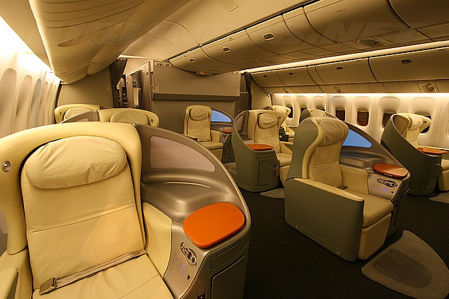 Japan Airlines - Interior view