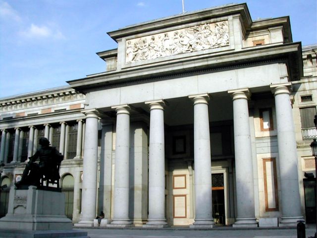 Museo del Prado in Madrid, Spain - External view