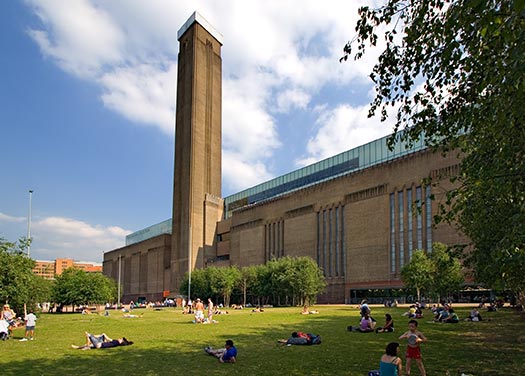 Tate Modern Bankside in London, United Kingdom - External view