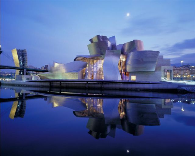 Guggenheim Museum in Bilbao, Spain - External view