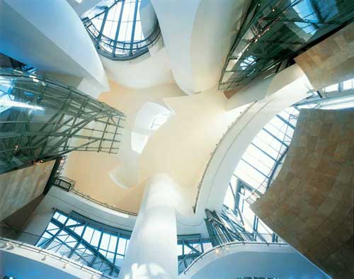 Guggenheim Museum in Bilbao, Spain - Interior view
