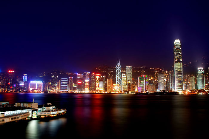 Hong Kong - Hong Kong night view