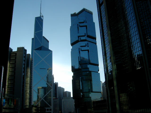 Hong Kong - The Bank of China and Lippo centre