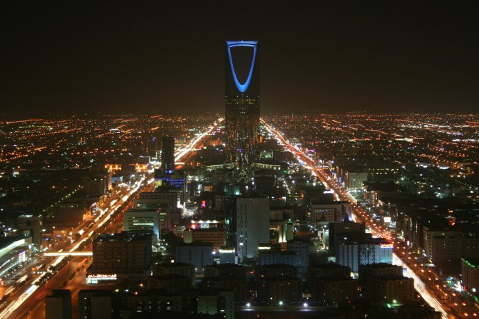 Riyadh in Saudi Arabia - Night view