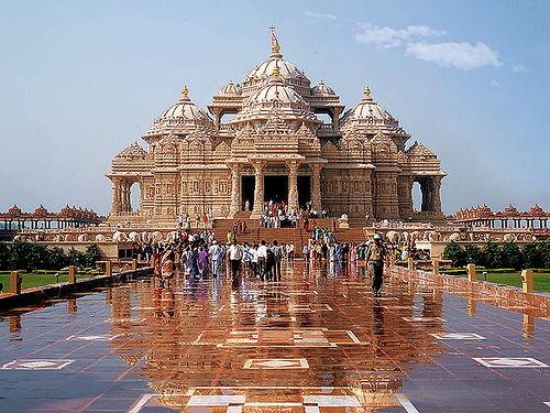 Delhi in India - Swaminarayan Akshardham Temple