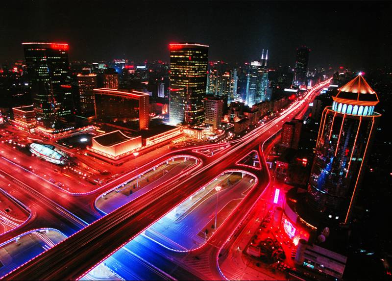 Beijing in China - Beijing at night