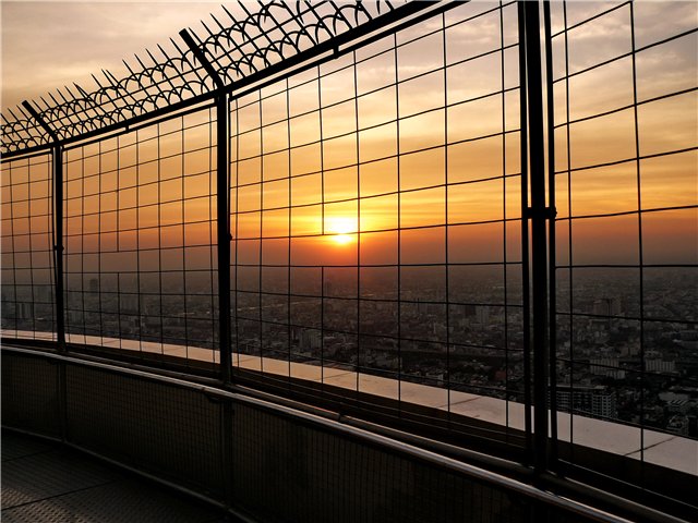 Bangkok in Thailand - Bangkok at sunset