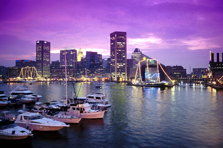 Baltimore - Night view
