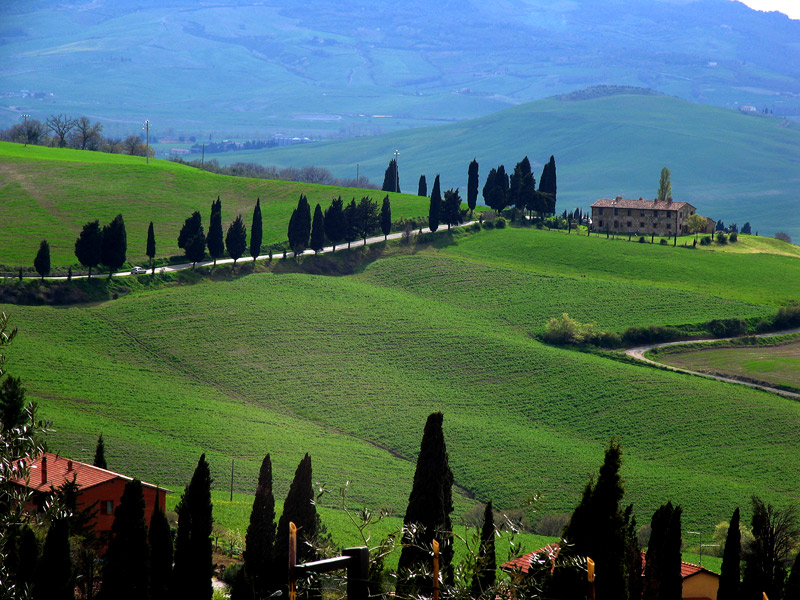 Tuscany in Italy - Verdant setting
