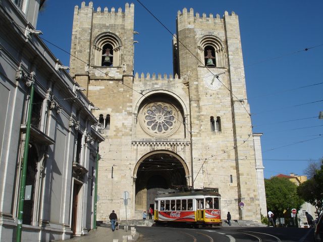 Lisbon in Portugal - Sé de Lisboa