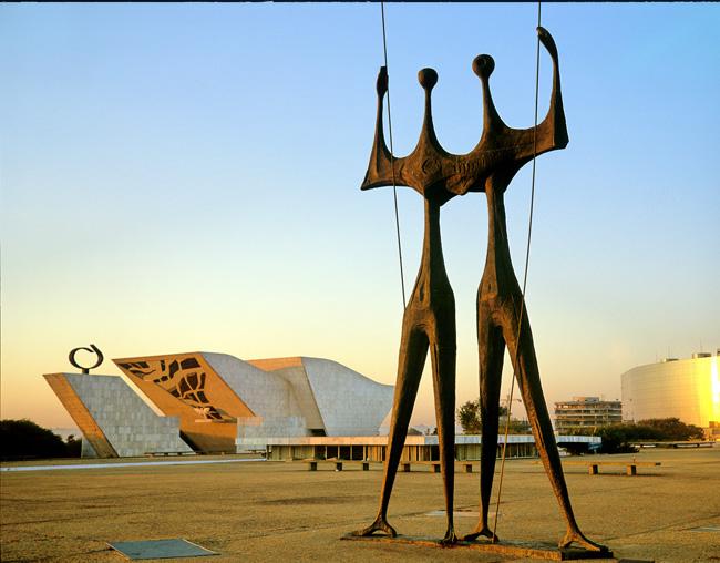 Brasilia in Brazil - Unique design