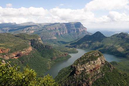 Drakensberg Mountain and Blyde River Canyon - General view