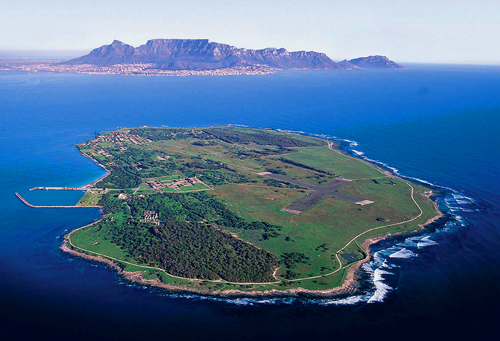 Robben Island - Aerial view