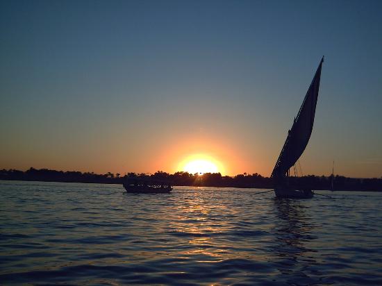 Nile Delta - Nile Sunset