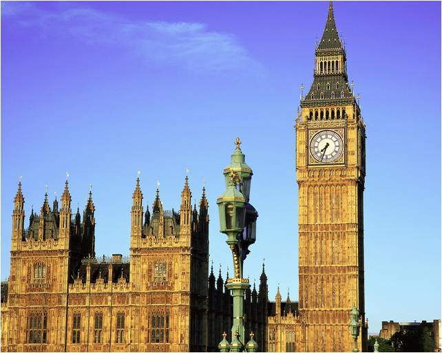 London in United Kingdom - Big Ben view