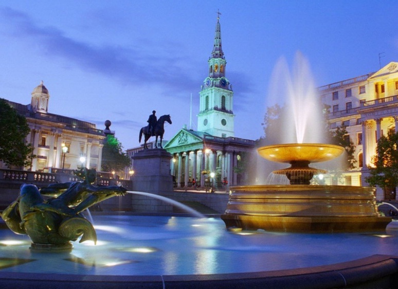 London in United Kingdom - Trafalgar Square