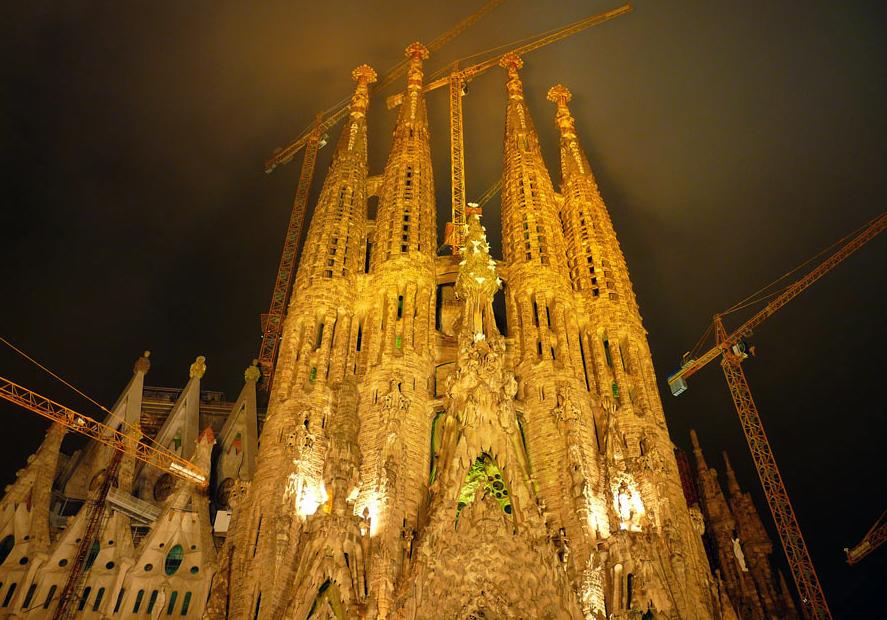 Sagrada Familia in Barcelona, Spain - Architectural masterpiece