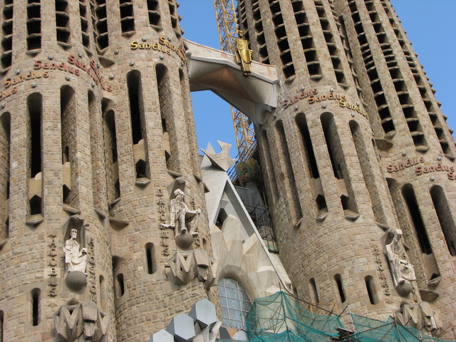 Sagrada Familia in Barcelona, Spain - Sagrada Familia view