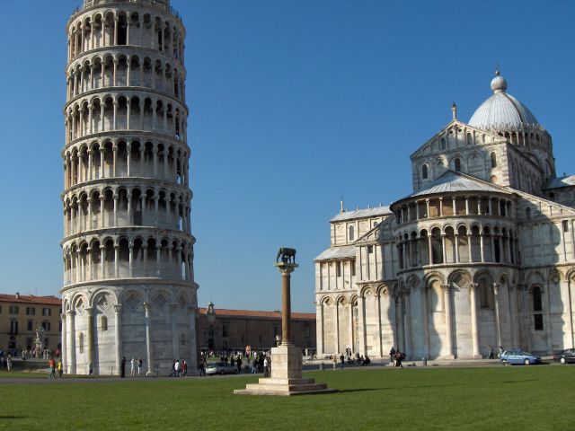 Pisa - View on the Leaning Tower
