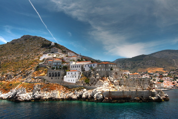 Hydra in Greece - View on Hydra Island